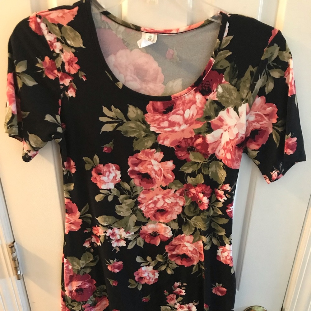 Honey and lace a line dress